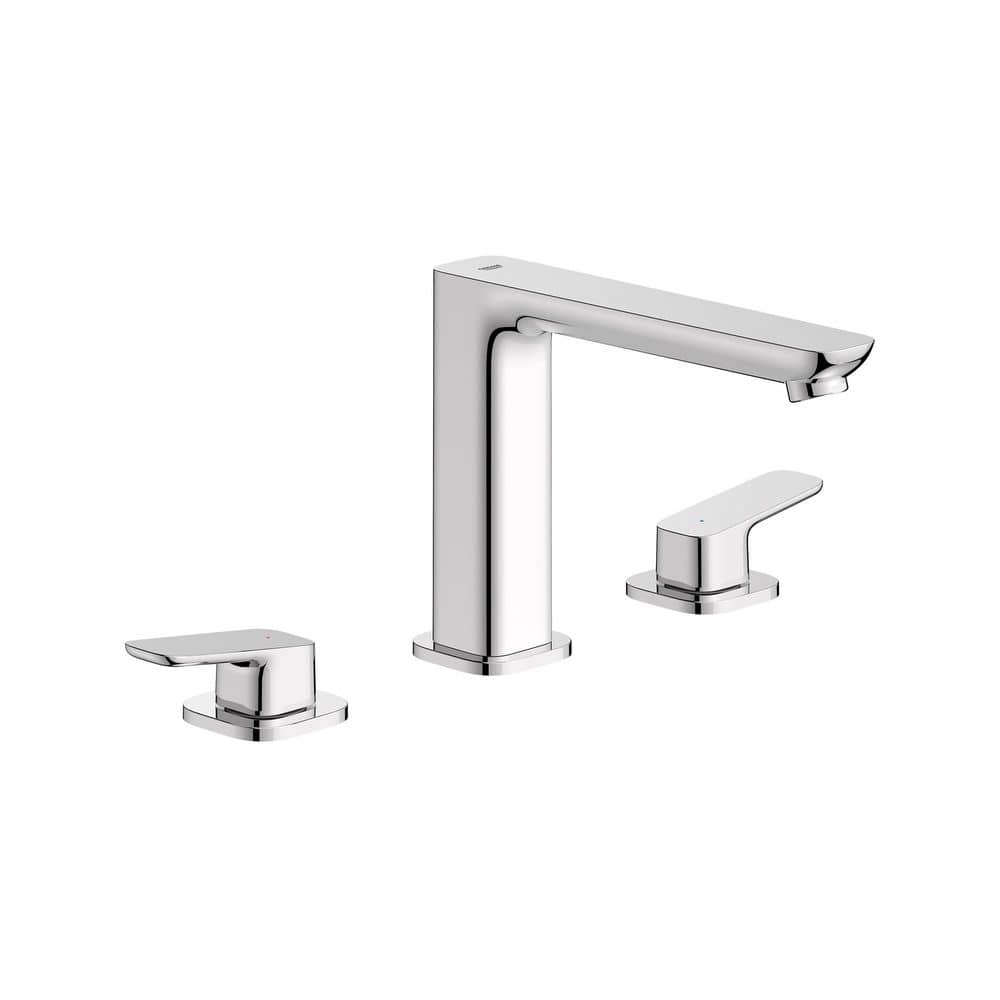 GROHE Cubeo 2-Handle Deck Mount Roman Tub Faucet with Spout and