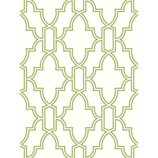 NextWall Tile Trellis Vinyl Peelable Wallpaper (Covers 30.75 sq. ft.)