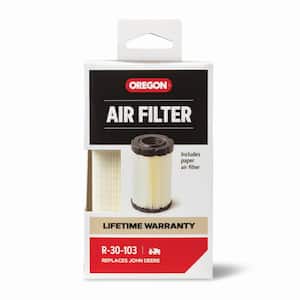 Air Filter for Riding and Walk-behind Mowers, Fits Briggs and Stratton Vertical Shaft and Intek V-Twin Engines