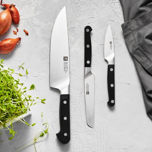 ZWILLING Pro Stainless steel 3-Piece Starter Knife Set 1002871