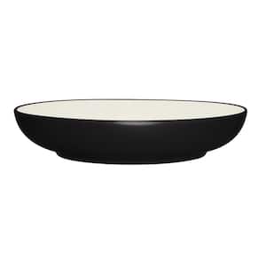 Colorwave Graphite Black Stoneware Pasta Serving Bowl 10-3/4 in., 89-1/2 oz.
