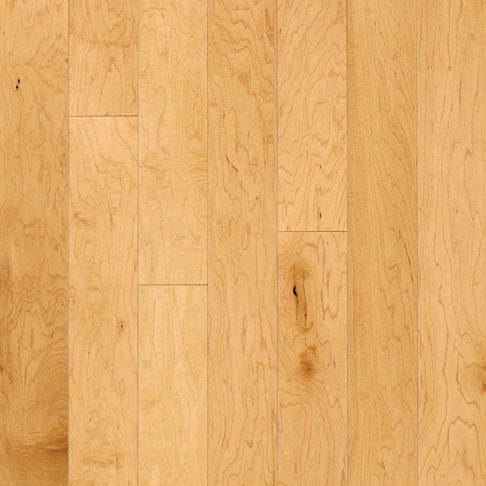 Turlington Natural Maple 3/8 in. T x 3 in. W T+G Smooth Engineered Hardwood Flooring (24.02 sq.ft./ctn) price history on PriceWatchPro