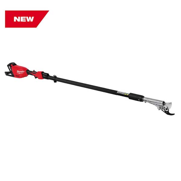 Milwaukee M18 Brushless 18-Volt Lithium-Ion Cordless Telescoping Pole Pruning Shears Kit with 6.0 Ah Battery and Rapid Charger