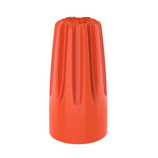 IDEAL Wire-Nut Wire Connector, 73B Orange, Jar of 250 30-1073J