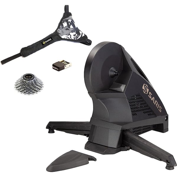 SARIS H3 Bike Trainer, 22 in. W x 23 in. L x 12 in. H Direct Drive Smart Trainer Connected Bundle