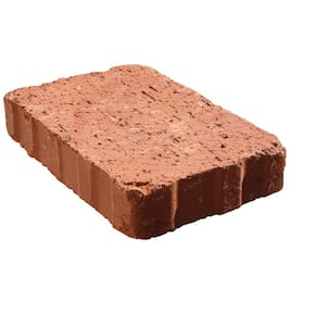 Relic 6 in. x 1.63 in. x 6 in. Red Clay Paver