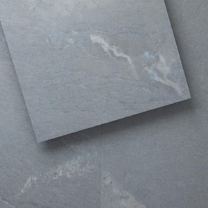 GlueCore Moonrock 22 MIL x 12 in. W x 24 in. L Glue Down Waterproof Vinyl Tile Flooring (36 sqft/case)