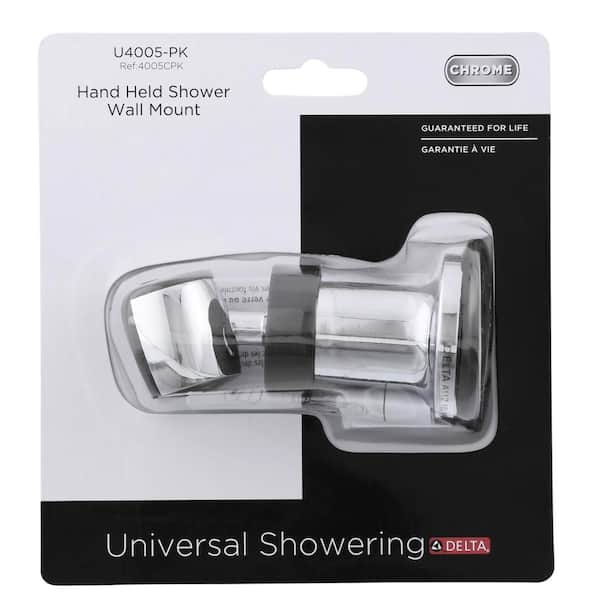 Adjustable Wall Mount for Hand Shower in Chrome