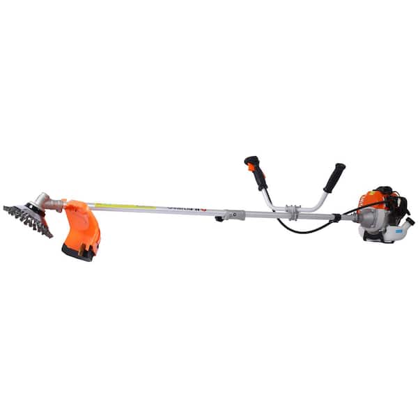 Flynama 52cc Gas Powered Lawn Eater 3-in-1 Multi-Function 8 in. Lawn Eater Attachment Head, 10 in. Metal 3T Blade, EPA Compliant