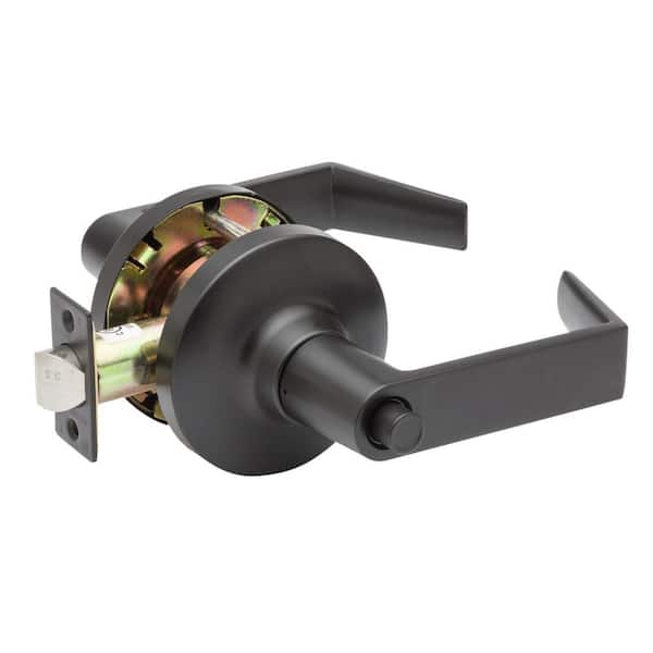 Copper Creek Grade 1 WFL Dark Bronze Cylindrical Privacy Bed/Bath Door Handle