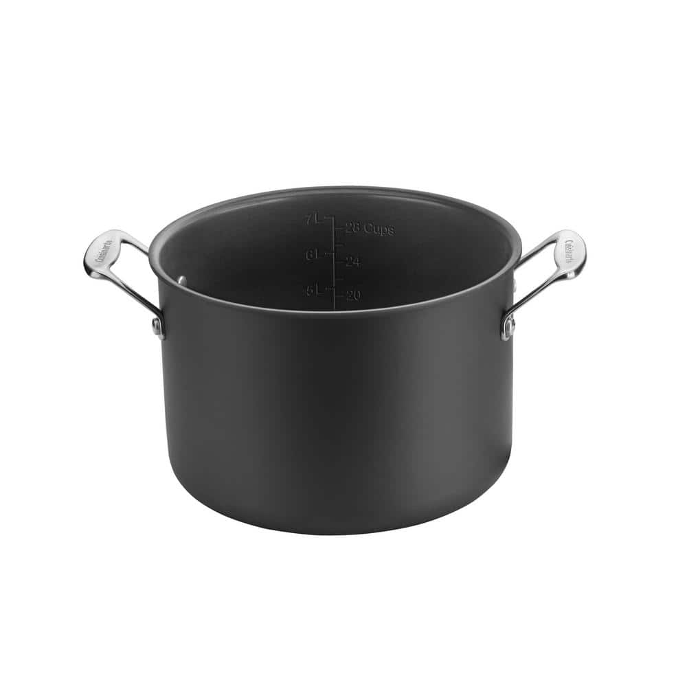 Cuisinart 14-Piece Hard Anodized Non-Stick Cookware Set with Glass Lids