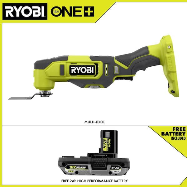 ONE+ 18V Cordless Oscillating Multi-Tool with FREE 2.0 Ah HIGH PERFORMANCE Battery