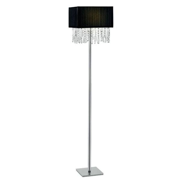 EGLO Aves 60-1/4 in. 1-Light Chrome Floor Lamp