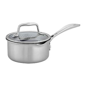 Clad CFX 1-qt Stainless Steel Nonstick Saucepan with Lid