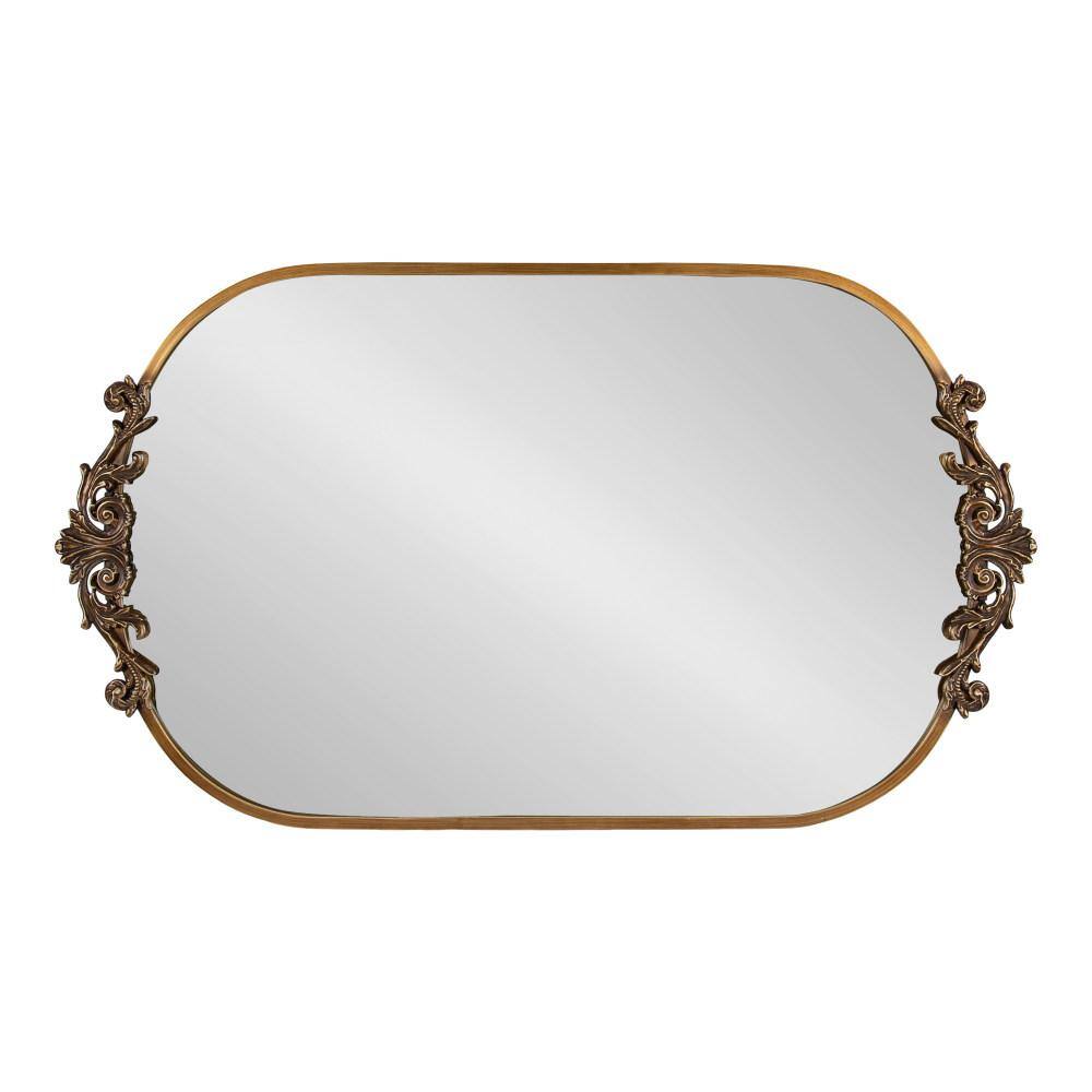Arendahl 24" x 41" Gold Baroque-Inspired Vanity Mirror