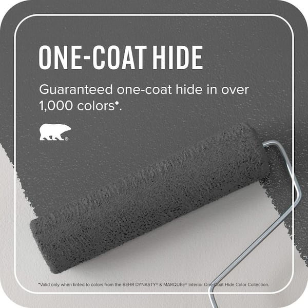 BEHR MARQUEE 1 gal. #N520-6 Asphalt Gray One-Coat Hide Matte