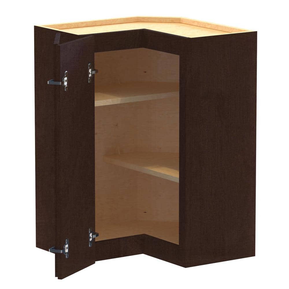 Newport 21 in. W x 12 in. D x 30 in. H Assembled Plywood Corner Wall Kitche