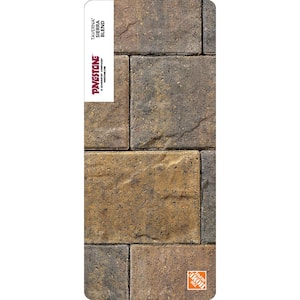 Paper Sample Only of Taverna Rec 11.81 in. L x 7.87 in. W x 50 mm H Sierra Blend Concrete Paver (1-Piece)