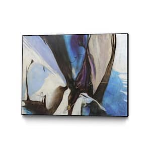 The Stupell Home Decor Collection Abstract Colorful Textural Heart Painting  by Kami Lerner Floater Frame Abstract Wall Art Print 21 in. x 17 in.  ccp-287_ffb_16x20 - The Home Depot