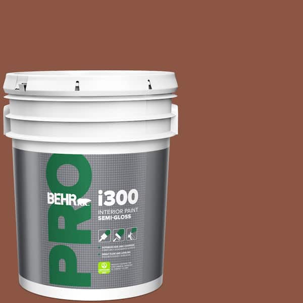 5 gal. #S180-7 True Copper Semi-Gloss Interior Paint