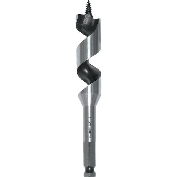 Makita 1 in. x 6 in. Steel Ship Auger Bit-D-35776 - The Home Depot