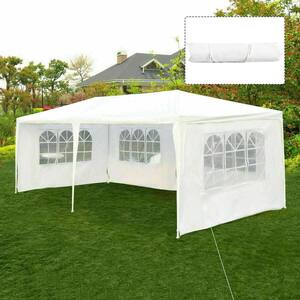 10 ft. x 20 ft. Outdoor Party Wedding Canopy Tent with Removable Walls and Carry Bag