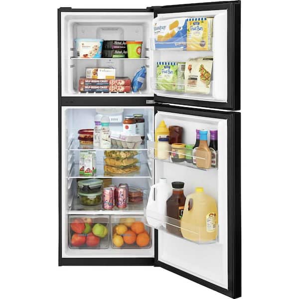 10.1 cu. ft. Garage Ready Top Freezer Refrigerator in Black, ENERGY STAR