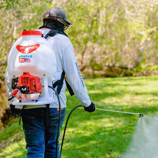 Tomahawk Power 5 Gal. Gas Power Backpack Sprayer with Twin Tip