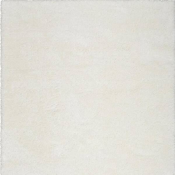 5 ft. x 7 ft. Ivory Shag Area Rug