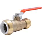 1 in. Push-to-Connect PVC IPS x 3/4 in. CTS Brass Ball Valve