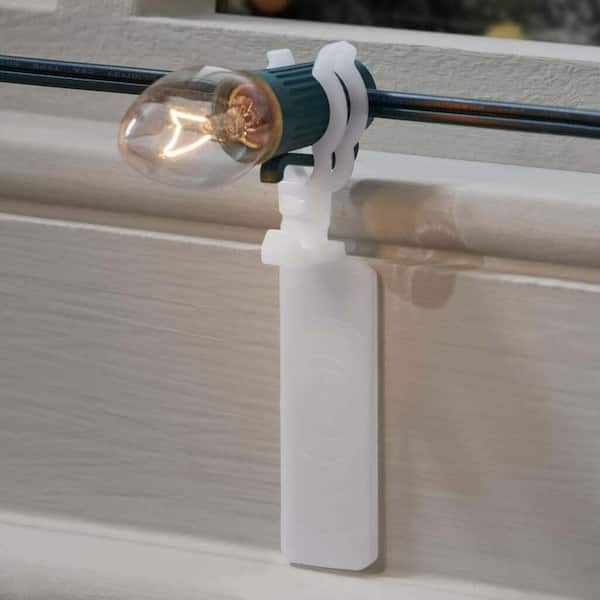 25 Pack Anywhere Sticky Lights Clips