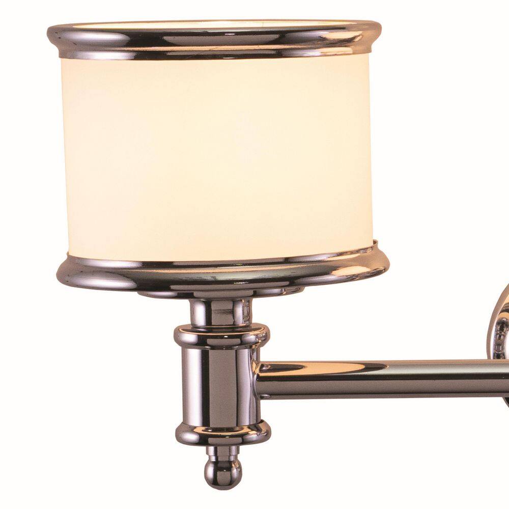 Carlisle Chrome 3-Light Dimmable Vanity Fixture