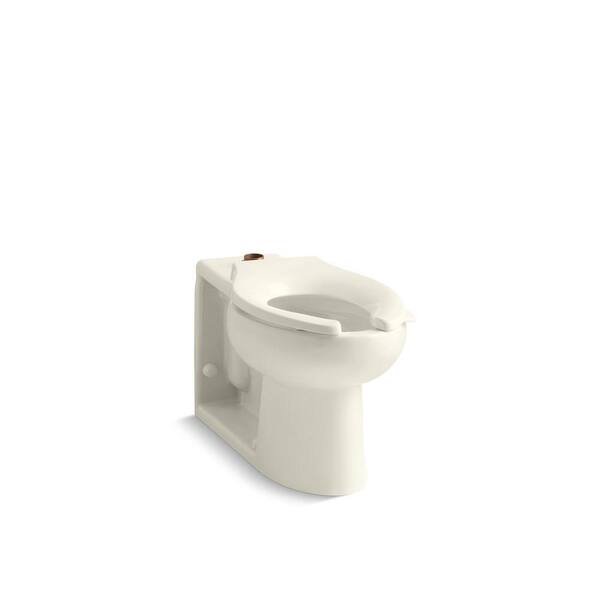 KOHLER Anglesey Elongated Toilet Bowl Only in Biscuit