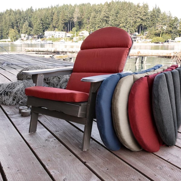 ARDEN Oceantex x 50 Nautical Red Outdoor Adirondack