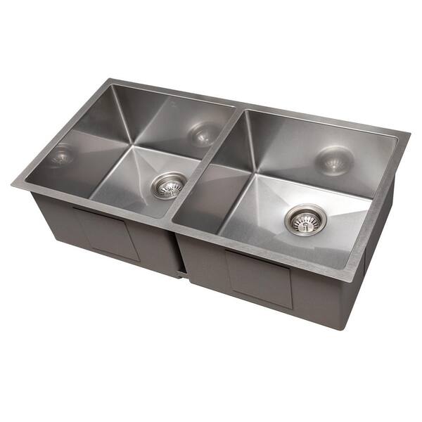 ZLINE Kitchen and Bath 36 in. Anton Undermount Double Bowl