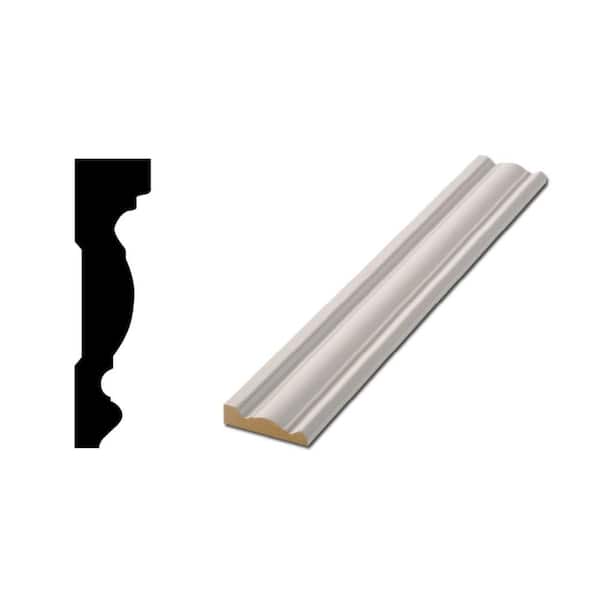 Woodgrain Millwork WG C322 .591 in. x 2-1/2 in. Medium Density Fiberboard Casing