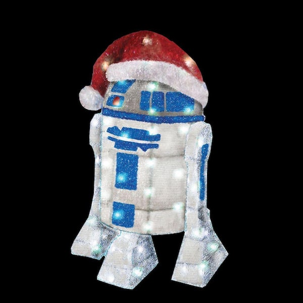 Kurt S. Adler 28 in. Star Wars R2D2 Yard Decor