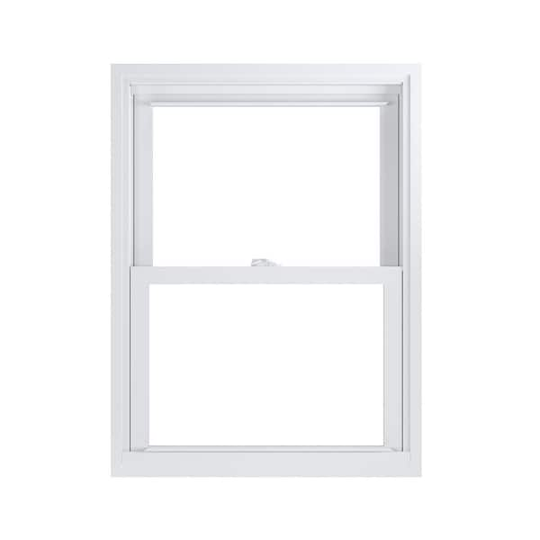 American Craftsman 27.25 in. x 36.25 in. 70 Pro Series White Double ...