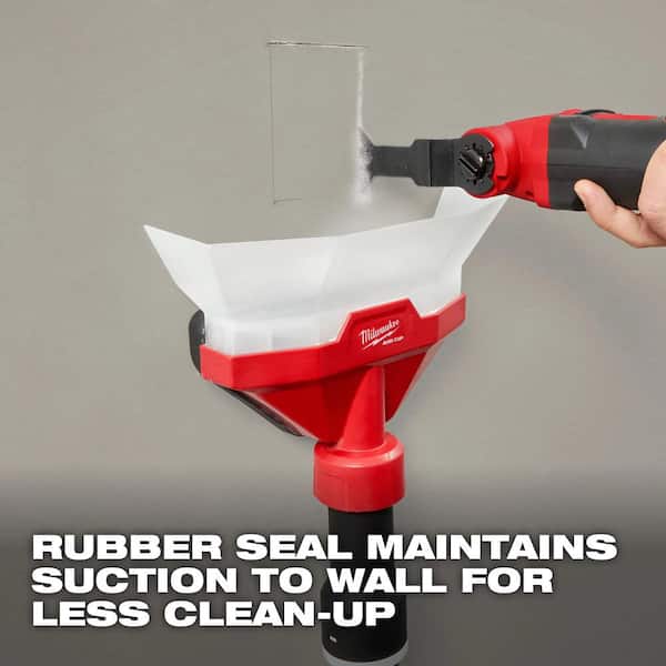 Milwaukee - AIR-TIP 1-1/4 in. - 2-1/2 in. Dust Collector Wet/Dry Shop Vacuum Attachment (1-Piece)