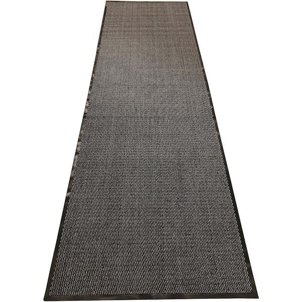 PVC Backing 3 ft. W x 10 ft. Grey-Black Garage Flooring