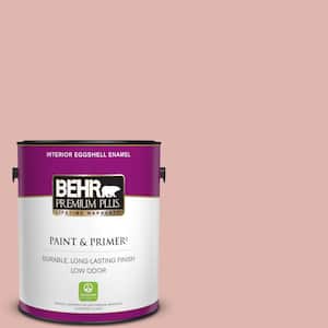 1 gal. #S160-2 Pink Quartz Eggshell Enamel Low Odor Interior Paint & Primer