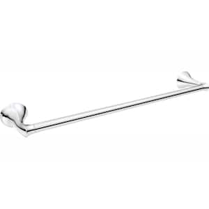 Darcy 18 in. Towel Bar with Press and Mark in Chrome