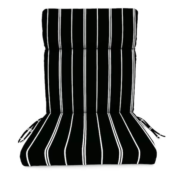 Jordan Manufacturing High Back Chair Cushion - Hockley Fresco Noir