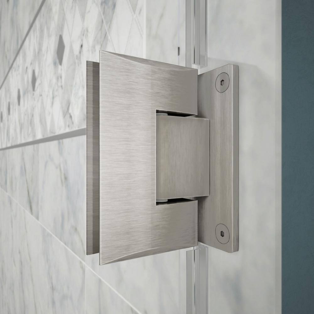 Unidoor 30" x 72" Frameless Clear Glass Shower Door