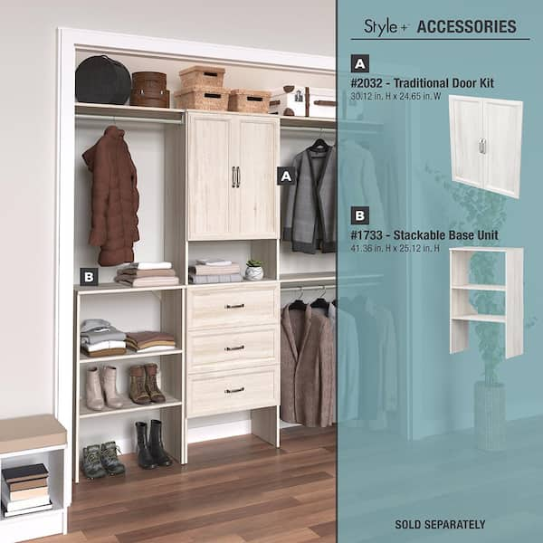 Standard Wood Closet & Storage System - CustomClosetMaid