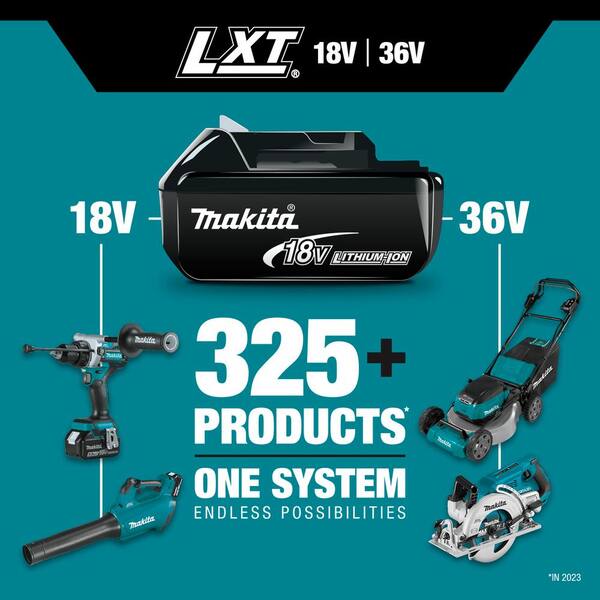 Makita 18V LXT Lithium Ion Compact Battery Pack 2.0Ah w bonus 18V LXT 12V max CXT Bluetooth Job Site Charger Radio Tool Only BL1820B XRM10 The Home Depot