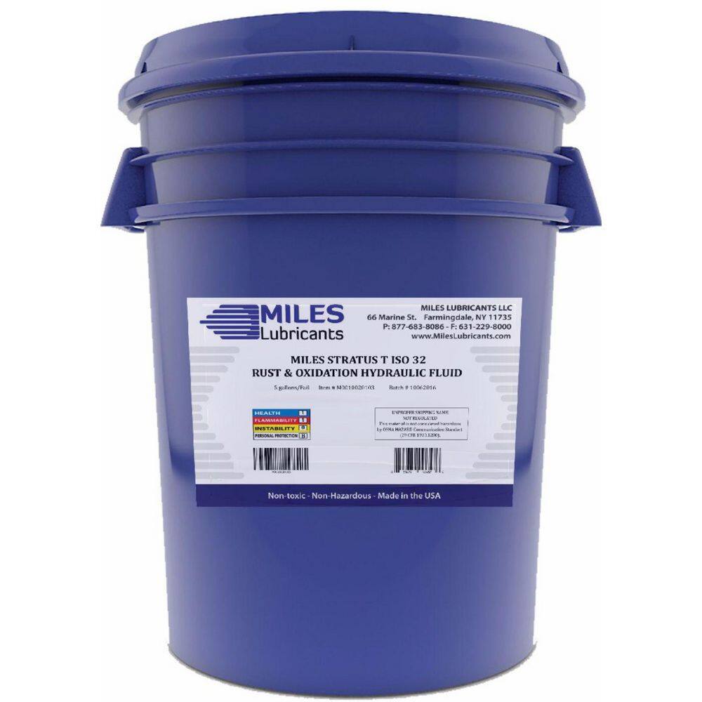 Miles Stratus-T-32 Rust and Oxidation Hydraulic Fluid 5 Gal. Pail price history on PriceWatchPro