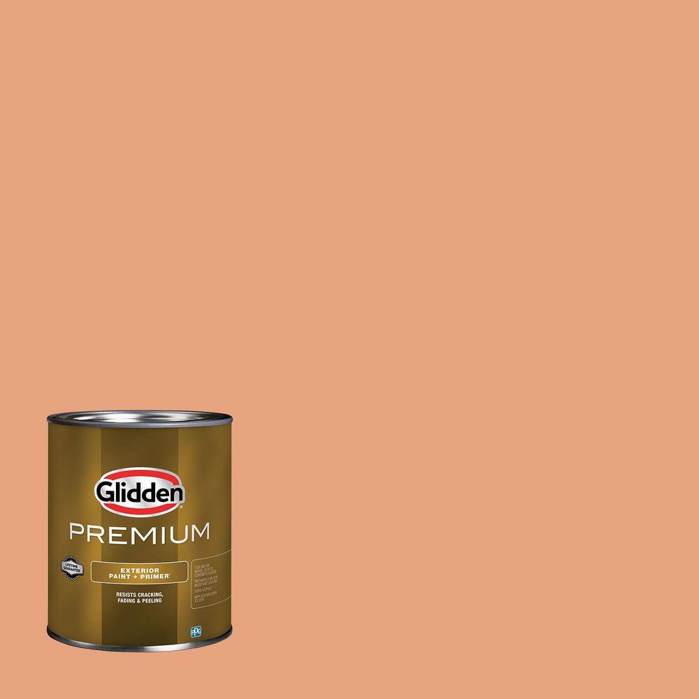 1 qt. PPG1200-4 Orange Clay Semi-Gloss Exterior Latex Paint price history on PriceWatchPro