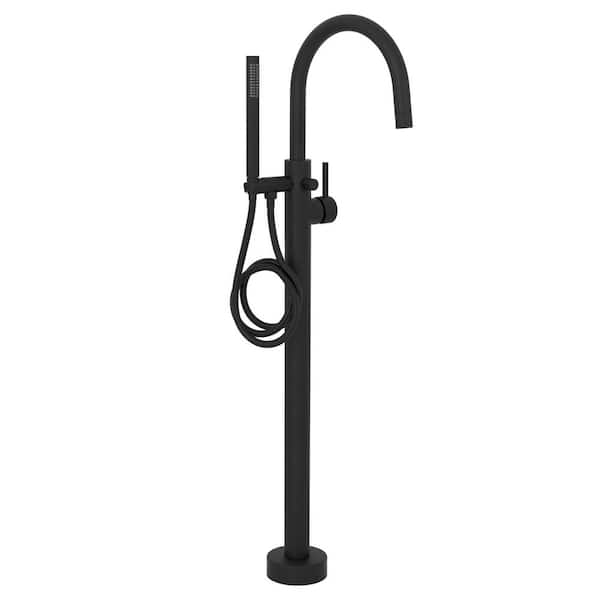 ZLINE Kitchen and Bath Emerald Bay Bath Tub Filler in Matte Black (EMBY-BTF-MB)