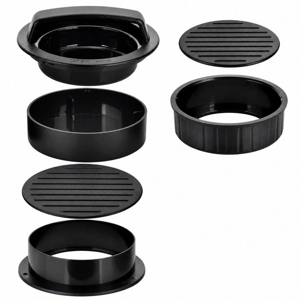 3-in-1 Hamburger Patty Press Maker for Stuffed Burgers, Sliders and Mini Patties, ABS Plastic price history on PriceWatchPro